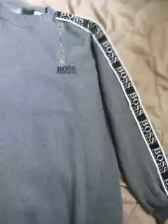 Blusa moletom sem capuz (Hugo Boss)