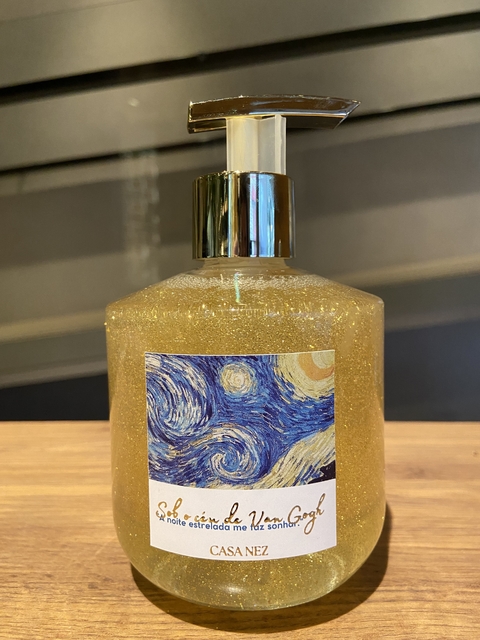 Sabonete Líquido Sob o Céu de Van Gogh -300ml - - comprar online