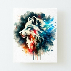 Lobo colorido - tienda online