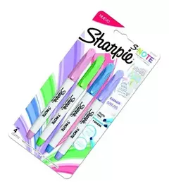 FIBRA SHARPIE SNOTE CREATIVE x4 PASTEL - comprar online
