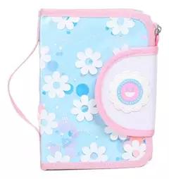 CARTUCHERA COMPLETA BOOK LIGHT BLUE CHIMOLA TR164