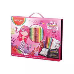 SET MALETIN KEYROAD PARA COLOREAR 65 PIEZAS