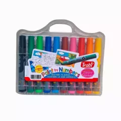SET VALIJA TRABI PAINT BY NUMBERS