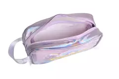 CARTUCHERA CRISTAL BRILLO 2 EN 1 LOVE THE PLANET C2 CHIMOLA TR107 - libreria gran libertador