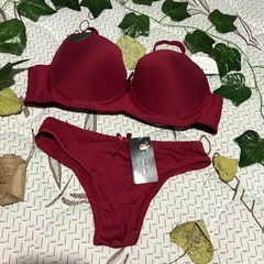 CONJUNTO ARMADO TIRA ANCHA BORDO