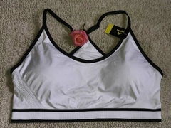 TOP DEPORTIVO BLANCO CON NEGRO