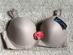 CORPIÑO TIRA ANCHA BEIGE ARMADO