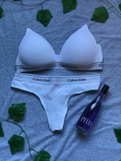 CONJUNTO CALVIN KLEIN BLANCO