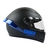 CASCO NEGRO MATE AZUL L CERRADO