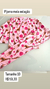 Pijama meia estação feminino tamanho 10 - comprar online