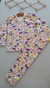 Pijama moletinho feminino tamanho 10