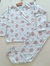 Pijama moletinho feminino tamanho 14