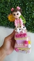 Porta Jóias Duplo com Mascotinha Fazendinha Rosa na internet