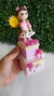 Porta Jóias Duplo com Mascotinha Fazendinha Rosa - comprar online