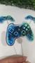Topper 3D para Cupcake Vídeo Game Neon - comprar online