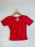 REMERA TOP FRUNCE
