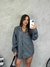 Jaqueta Parka couro Fake na internet