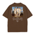 Camisa Oversized - The Three Graces Marrom Odayo