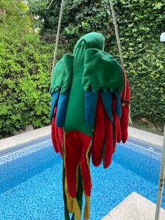 PAJARO GUACAMAYO COLGANTE - comprar online