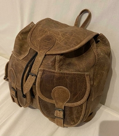 MOCHILA CUERO VINTAGE