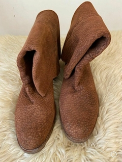 BOTAS CAÑA ALTA CUERO CARPINCHO TALLE 45 en internet