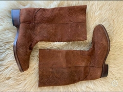 BOTAS CAÑA ALTA CUERO CARPINCHO TALLE 45