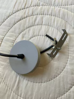 LAMPARA DE TECHO ALUMINIO 38 CM DIAMETRO - VENTA DE GARAGE