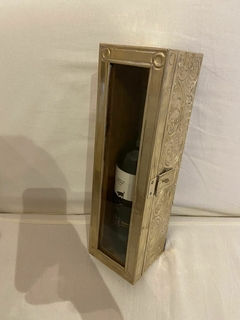 CAJA VINO EN ALPACA - comprar online