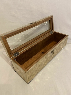 CAJA VINO EN ALPACA en internet