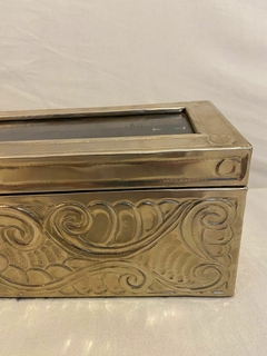 CAJA VINO EN ALPACA - VENTA DE GARAGE