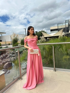 Vestido de Fiesta Rosa - IZA