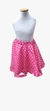 Falda a lunares con tul
