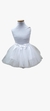 Falda de tul blanca
