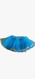 Falda de tul turqueza con cinta dorada - comprar online