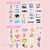 Stickers deco x12 resistentes al agua y roce!! - purpurinadiseños