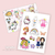 Planchita stickers! troquelada en internet