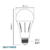 Lampada Led De Emergência Tipo Pera 9W 6000K Avant - Zbrothers