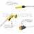 Kit Mangueira 20m com suporte e Esguicho de 6 Funções Vonder - Zbrothers