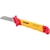 Faca reta para desencapar cabos 7" isolada IEC60900 VONDER - Zbrothers