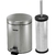LIXEIRA REDONDA 5L INOX COM ESCOVA VONDER