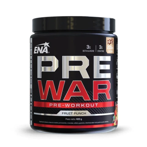 Pre war (pre entreno) Ena sabor fruit punch 400 GRS