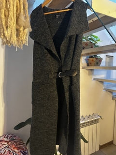 Chaleco lana gris - comprar online