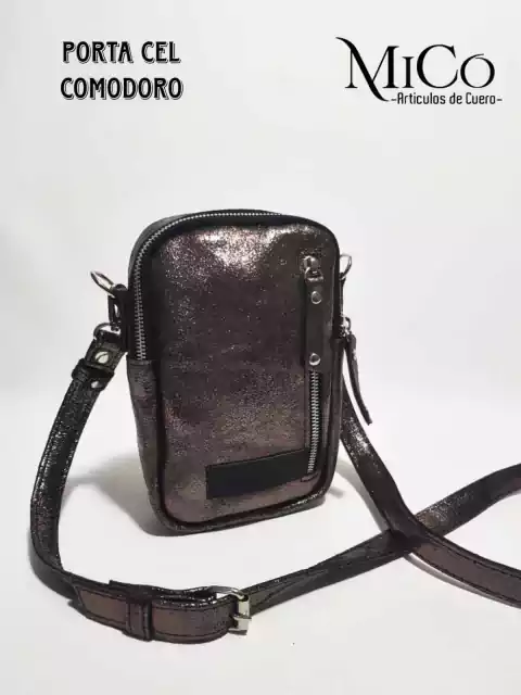 Porta Celular XL Comodoro - Negro brilloso
