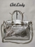 Bolso Cartera Lady - Plata