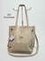 Bolso Cartera Guadalupe - Blanco Tornasolado/Tiza