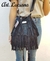 Bandolera Luciana - Negro Flecos Brilloso - comprar online