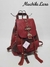 Mochila Lara - Rojo Degrade - comprar online