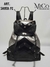 Mochila Santa Fe - Negro con Plata