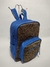 Mochila Madraza -Azul con leopardo