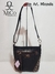 Bandolera Miranda - Negro/Petre